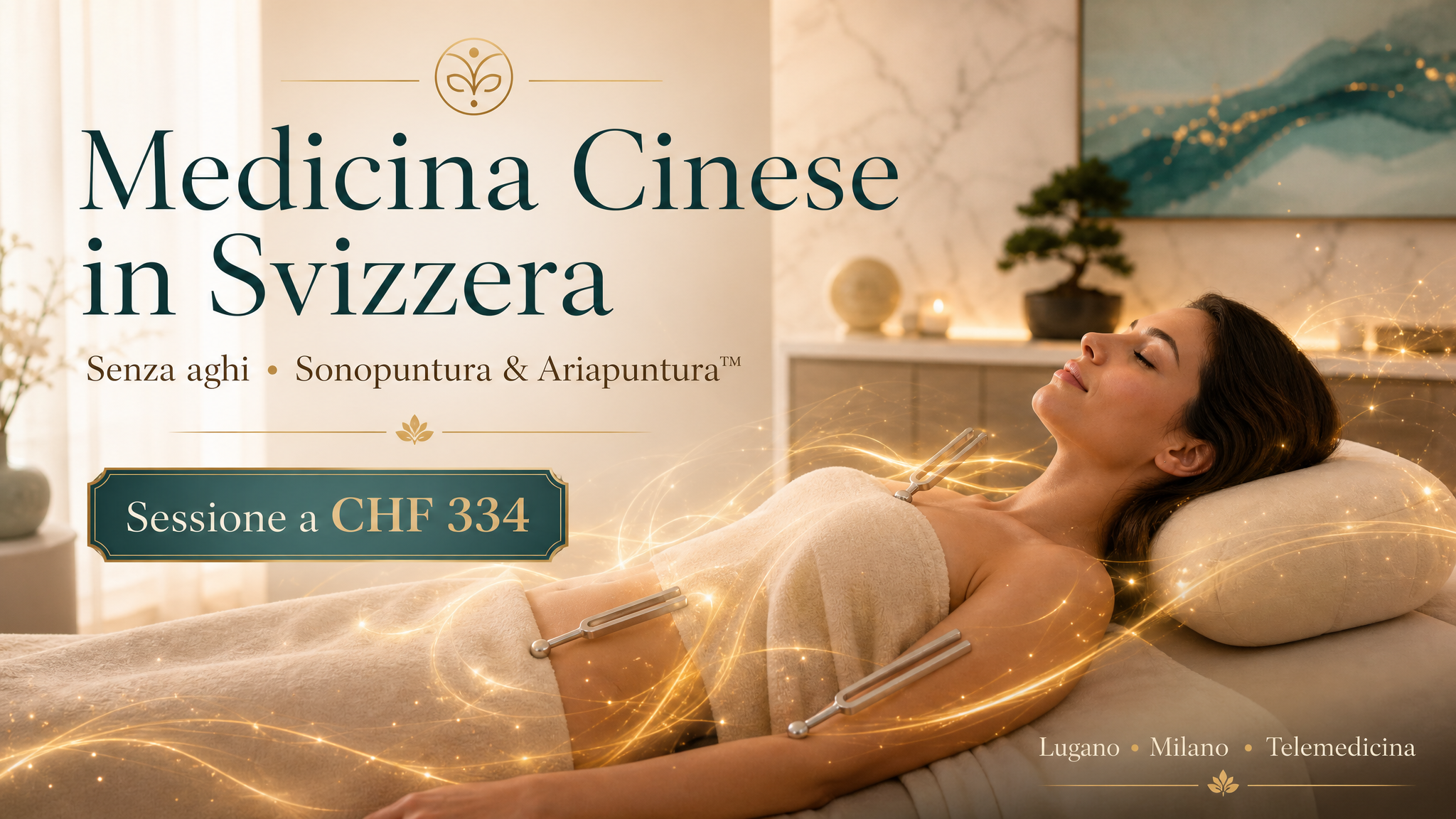 Medicina Cinese in Svizzera - Sonopuntura e Ariapuntura