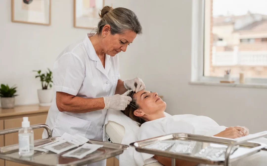 Acupuntura facial Barcelona 2025: precios y mejores clínicas