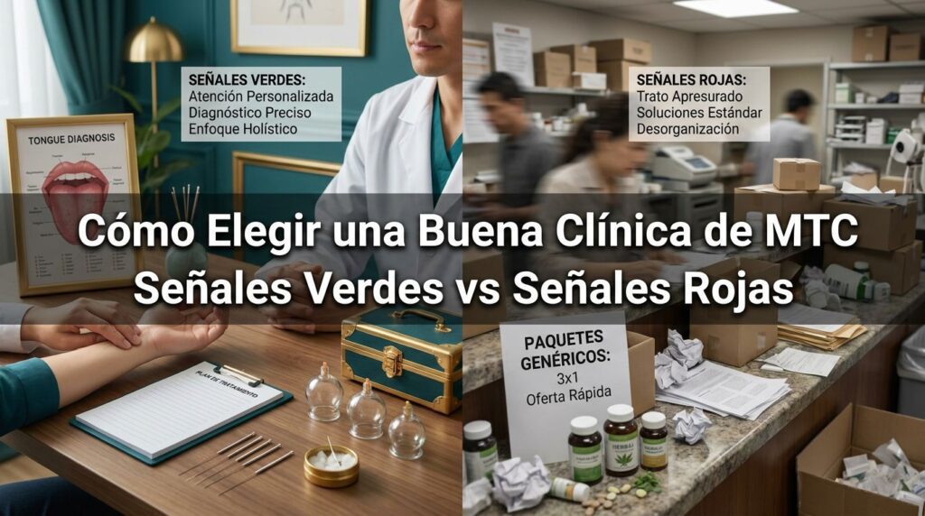 elegir buena clinica de mtc senales verdes vs senales rojas es