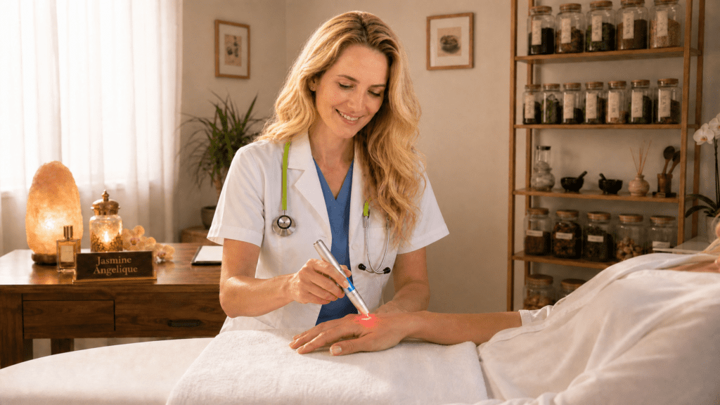 jasmine acupuntura laser office barcelona