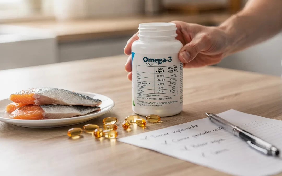 Omega-3: cómo elegir un buen suplemento