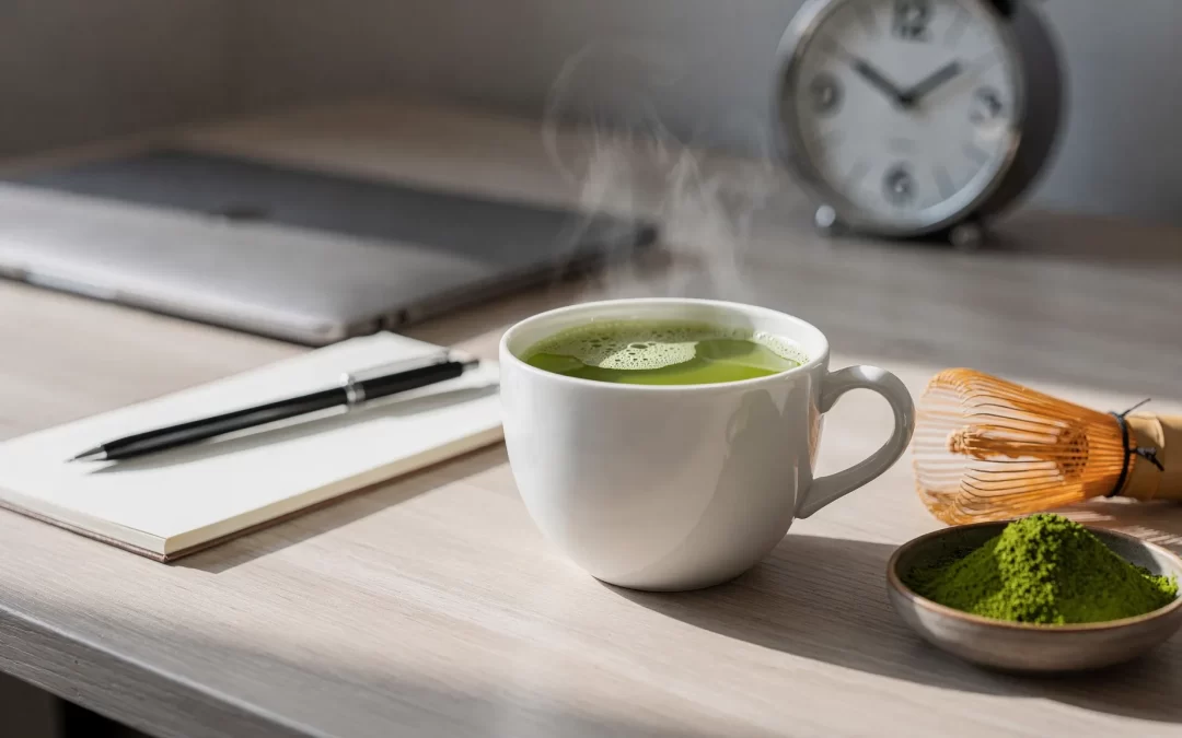 Matcha para concentración: dosis, horario y precauciones