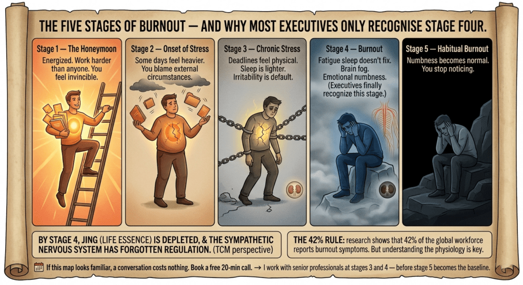 The 5 stages of burnout