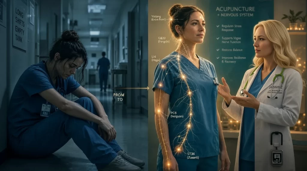 healthcare burnout with jasmine