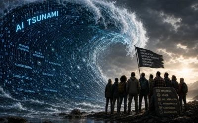 The Real Cost of the AI Tsunami Is Not Your Business Model — It’s Your People