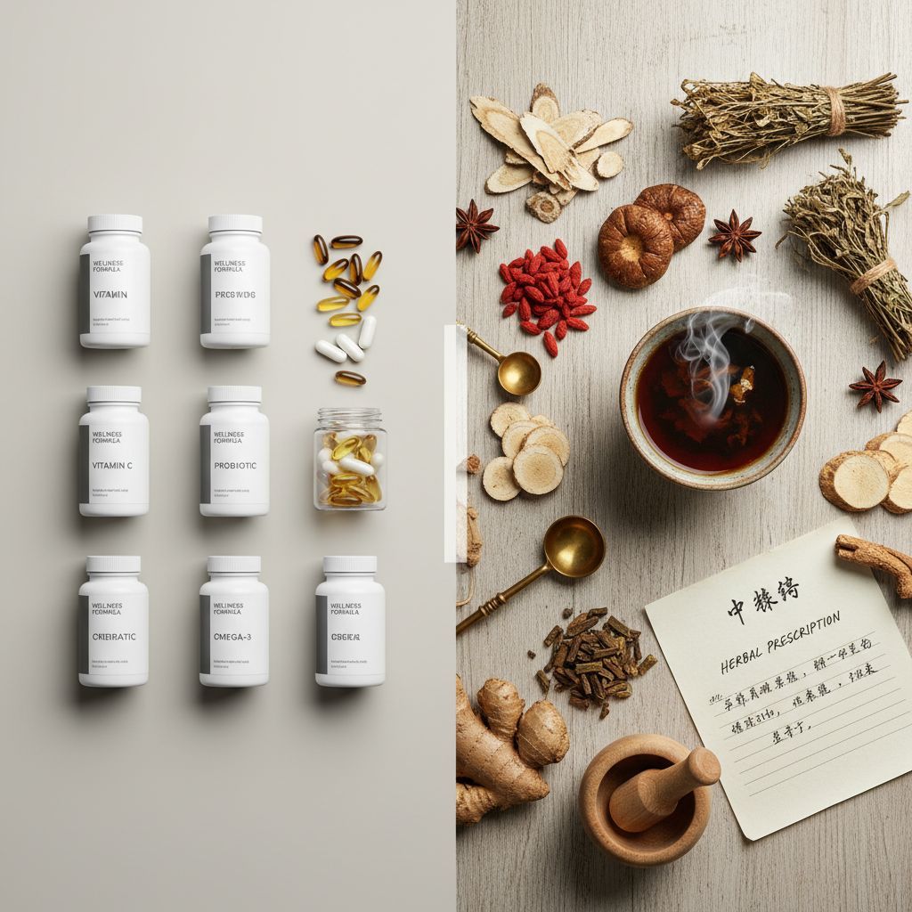 chinese herbs versus supplements