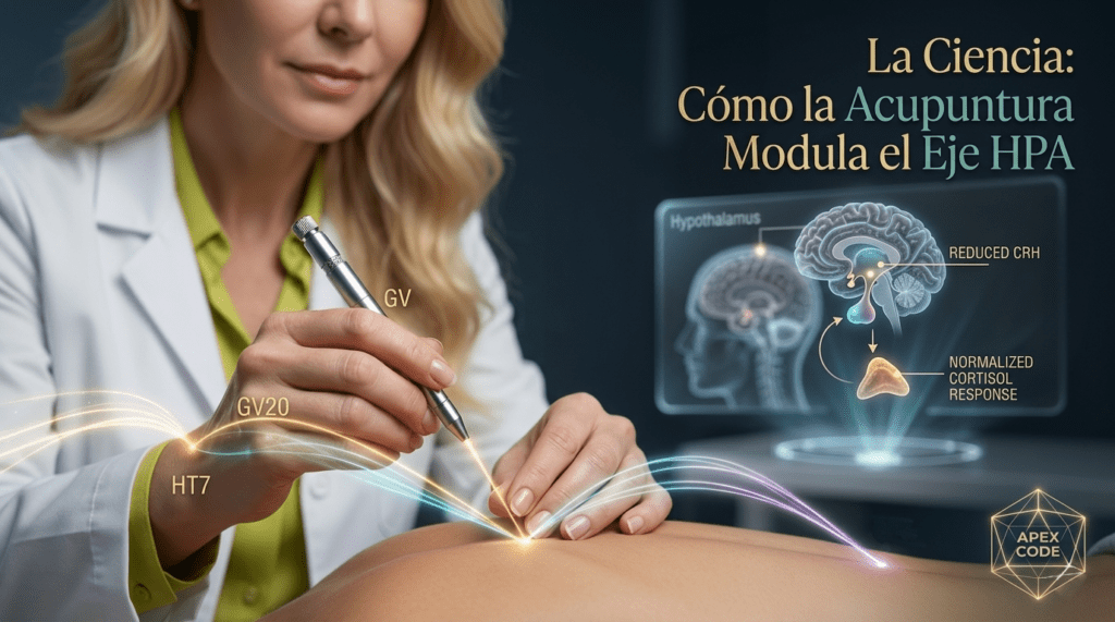 la ciencia como la acupuntura modula el eje hpa es jasmine