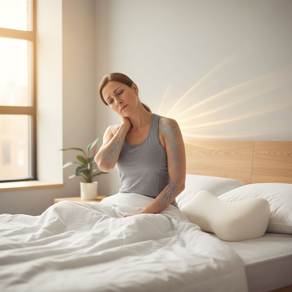 woman with backpain matress quality