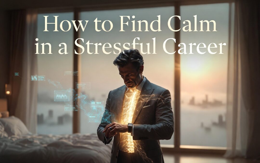 How to find calm in a stressful career