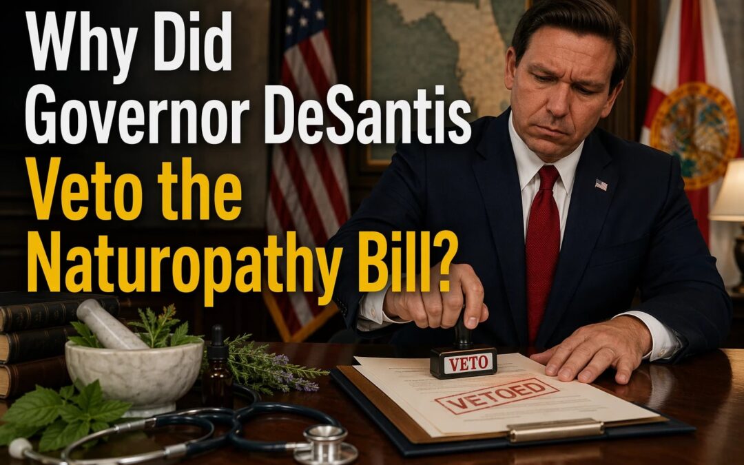 Why Did Governor DeSantis Veto the Naturopathy Bill?