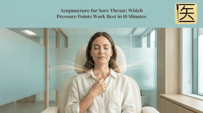 Acupuncture for Sore Throat: Which Pressure Points Work Best in 10 Minutes