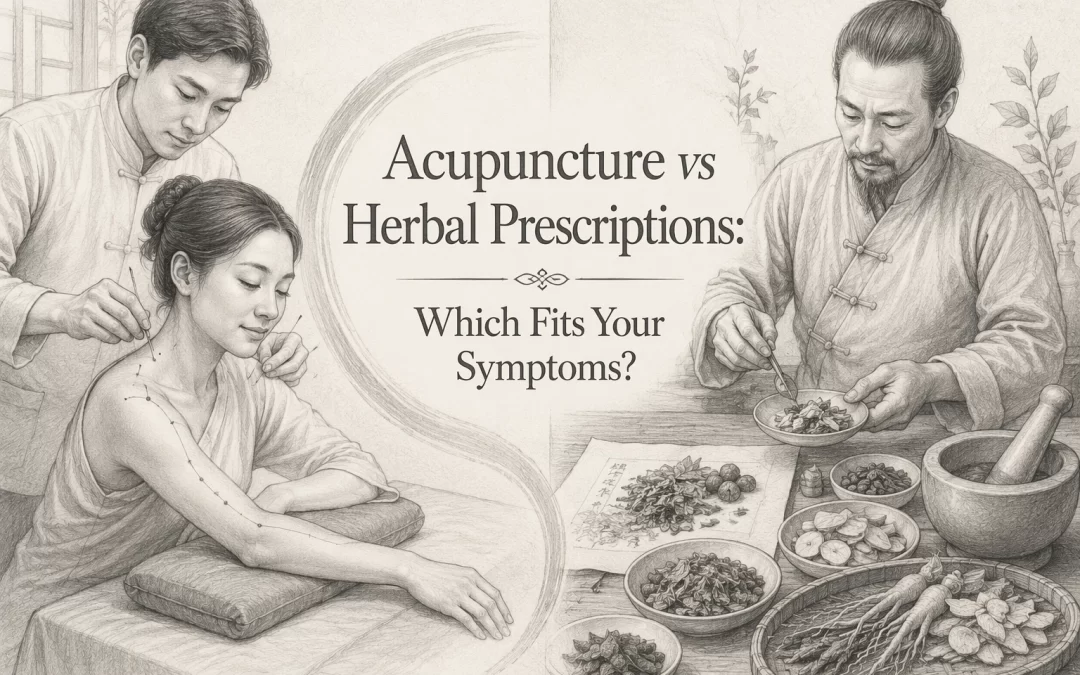 acupuncture vs herbal prescriptions: which fits your symptoms?