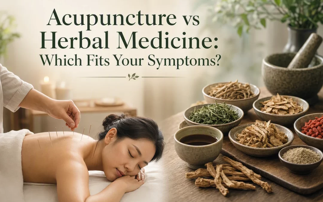acupuncture vs herbal medicine: which fits your symptoms?