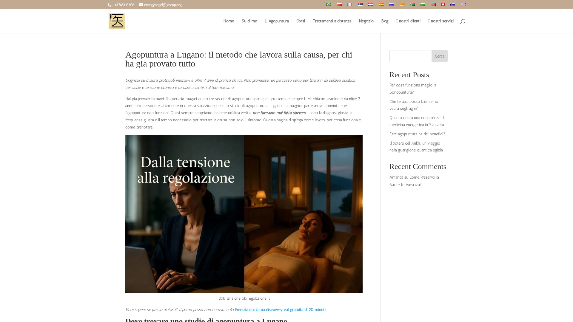 Natural medicine in Lugano