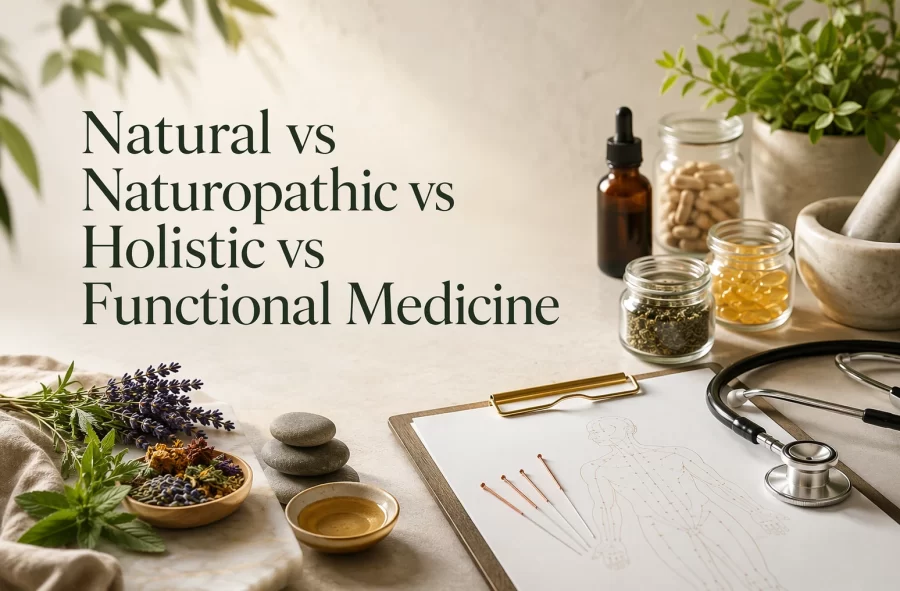 Natural vs Naturopathic vs Holistic vs Functional Medicine