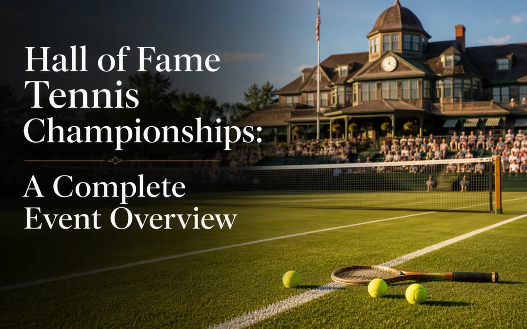 Hall of Fame Tennis Championships: A Complete Event Overview