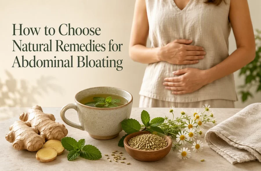 How to Choose Natural Remedies for Abdominal Bloating
