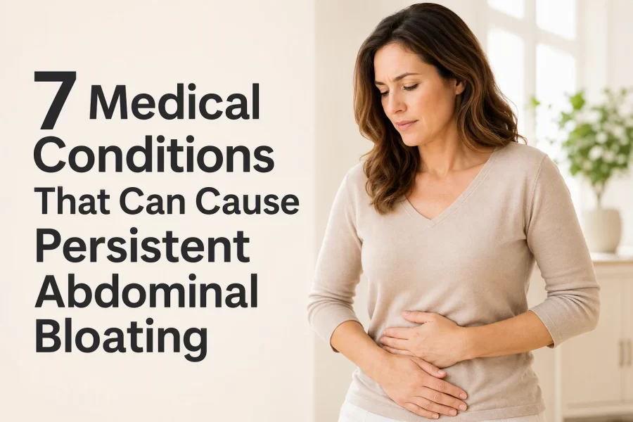 7 Medical Conditions That Can Cause Persistent Abdominal Bloating