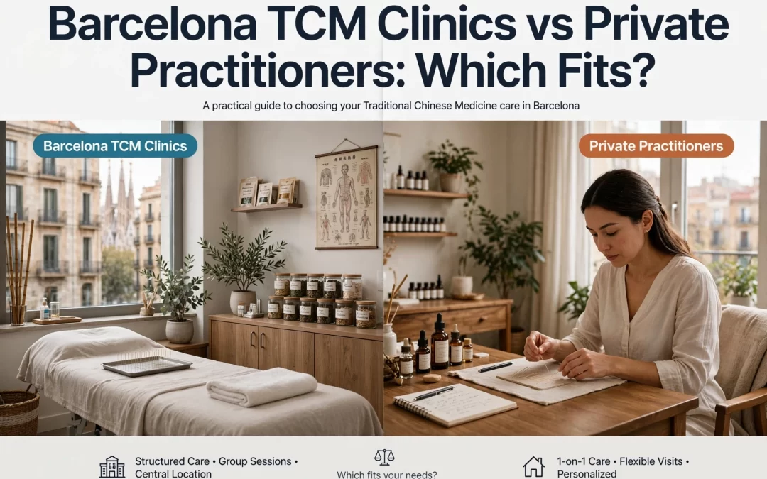 Barcelona TCM Clinics vs Private Practitioners: Which Fits?