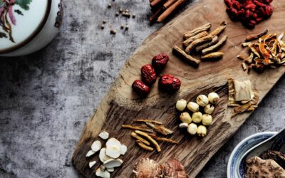 herbs and chicken soup