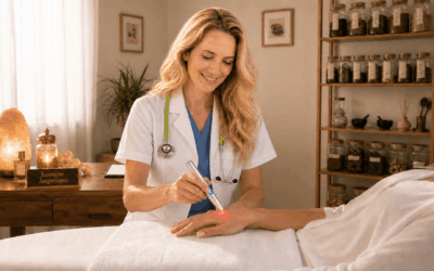Jasmine acupuntura laser office Barcelona