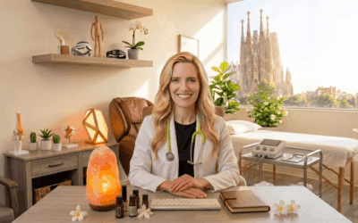 jasmine office day Barcelona biohacker