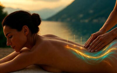 medicina cinese Lugano corpo femminile con i canali energetici