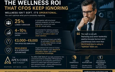 wellness roi cfos ignoring turnover productivity employee relisience business