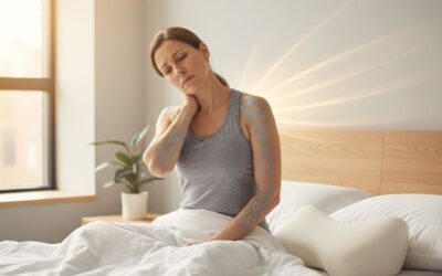 woman with backpain matress quality